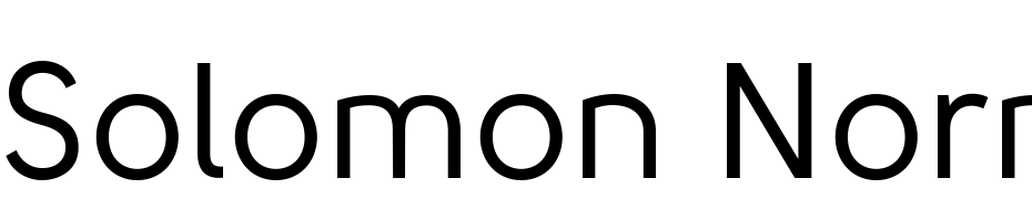 Solomon Normal cкачати шрифт безкоштовно